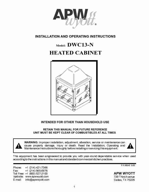 APW Food Warmer DWC13-N-page_pdf